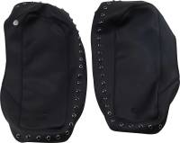 Mustang - Mustang Saddlebag Lid Cover - Black Studs - 77624 - Image 2