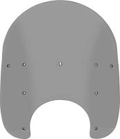 Memphis Shades - Memphis Shades Replacement Plastic for OEM Windshields - 17in. - Dark Black Smoke - MEP62212 - Image 2