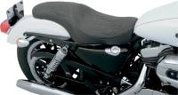 Drag Specialties - Drag Specialties Predator Seat - Black Flame Stitch - 0804-0399 - Image 2