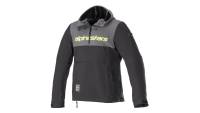 Alpinestars - Alpinestars Sherpa Hoodie - 4208123-9151-2X - Tar Gray/Black/Yellow Fluo - 2XL - Image 1