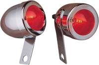 Drag Specialties - Drag Specialties Bullet Marker Lights with Side Mounts - Left - DS-280049 - Image 2