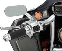 Drag Specialties - Drag Specialties Oval Mirror - Chrome - 1901-0026 - Image 2