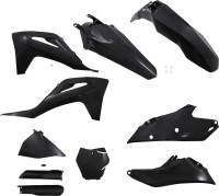 Acerbis - Acerbis Full Plastic Kit - Black Metallic - 2872797440 - Image 1