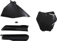 Acerbis - Acerbis Full Plastic Kit - Black Metallic - 2872797440 - Image 5