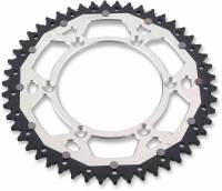 Moose Racing - Moose Racing Dual Rear Sprockets - Silver - 48T - 1210-897-48-11X - Image 1