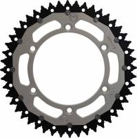 Moose Racing - Moose Racing Dual Rear Sprockets - Silver - 48T - 1210-251-48-11X - Image 1