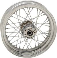 Drag Specialties - Drag Specialties Laced 40 Spoke Rear Wheel - 17x4.5 - Chrome - 0204-0519 - Image 1