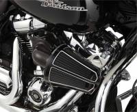 Arlen Ness - Arlen Ness Monster Sucker Air Cleaner Kit with Cover - Beveled - Black - 81-036 - Image 3