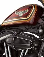 Arlen Ness - Arlen Ness Monster Sucker Air Cleaner Kit with Cover - Beveled - Black - 81-036 - Image 6