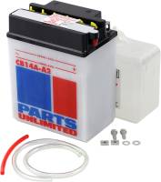Parts Unlimited - Parts Unlimited 12V Heavy Duty Battery Kit - CB14A-A2-FP - Image 1