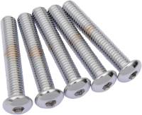 Drag Specialties - Drag Specialties Button-Head Bolts - 3/8in.-16 x 2 1/4in. - MPB833 - Image 1