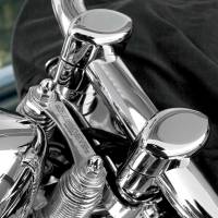 Drag Specialties - Drag Specialties Big Buffalo 1-1/2in. Handlebar Riser Kit - 0602-0418 - Image 2