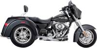 Vance & Hines - Vance & Hines Trike Deluxe Slip-On Mufflers - Chrome - 16789 - Image 2