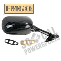 Emgo - Emgo OEM Style Mirror - Carbon Fiber - Right - 20-69723 - Image 2