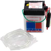 Parts Unlimited - Parts Unlimited 6V Conventional Battery - 6N42A8 - Image 1