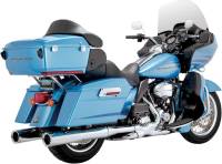 Vance & Hines - Vance & Hines 4-1/2in. Hi-Output Slip-Ons - Chrome - 16455 - Image 1