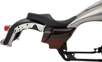 Drag Specialties - Drag Specialties Low Profile Tour Seat for Yaffe Razorback Tank - Mild Stitch - 0801-1075 - Image 5