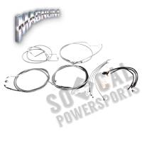 Magnum - Magnum Stainless Steel XR Handlebar Installation Kit for 15-17in. Ape - 589842 - Image 1