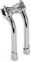 Biltwell Inc. - Biltwell Inc. Murdock Pullback Risers - 10in. - Chrome - MP-010-HD-CP - Image 1