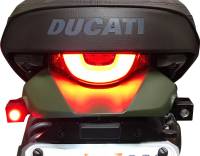 Joker Machine - Joker Machine Rat Eye LED Turn Signal - Anodized Black w/ Amber LEDs - 05-206-AB - Image 5