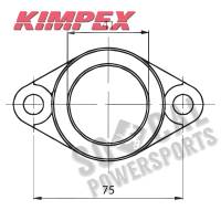 Kimpex - Kimpex Carburetor Mounting Flange - 0730001 - Image 2