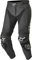 Alpinestars - Alpinestars Track V2 Leather Pants - 3129019-10-54 - Black - 54 - Image 1