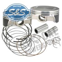 S&S Cycle - S&S Cycle Forged Piston Kit for 111/117/124ci. Motor - Standard Bore 4.125in. - .020in. Oversized - 106-3964A - Image 2