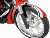 Arlen Ness - Arlen Ness Hot Legs Single Disc Fork Leg Set - Smooth - Black - 40-511 - Image 2