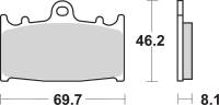 SBS - SBS HS Sintered Brake Pads - 631HS - Image 2