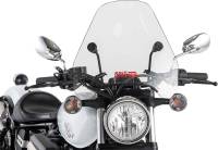Slipstreamer - Slipstreamer S-06 Spitfire Sport Shield with 1in. Clamp - Clear - S-06-C - Image 1