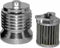 PC Racing - PC Racing FLO Spin On Stainless Steel Oil Filter - Polished - PCS4C - Image 1
