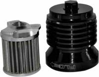 PC Racing - PC Racing FLO Spin On Stainless Steel Oil Filter - Black - PCS4B - Image 1