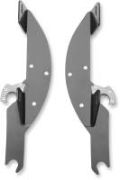 Memphis Shades - Memphis Shades Trigger-Lock Mount Kit for Batwing Fairing - Black - MEM8990 - Image 1