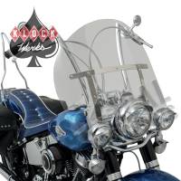 Klock Werks - Klock Werks 17in. Flare Billboard Windshield - Clear - KWW-02-0235 - Image 2