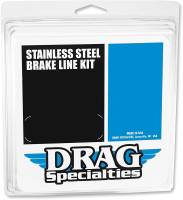 Drag Specialties - Drag Specialties Universal Stainless Steel Brake Line - 10in. - 810 - Image 2