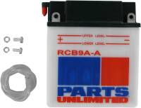 Parts Unlimited - Parts Unlimited 12V Heavy Duty Battery - RCB9A-A - Image 1
