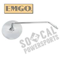 Emgo - Emgo Universal Round Mirror - Honda Replica - 10mm Thread - Right - 20-30620 - Image 2