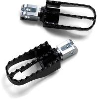 Burly Brand - Burly Brand MX Style Footpegs - Passenger - B13-1008B - Image 1