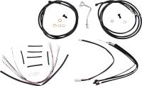 Burly Brand - Burly Brand Handlebar Cable/Line Install Kit - Black - B30-1179 - Image 1
