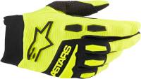 Alpinestars - Alpinestars Full Bore Gloves - 3563622-551-M - Yellow Fluo/Black - Medium - Image 1