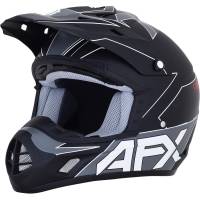 AFX - AFX FX-17 Graphics Helmet - 0110-6489 - Black/White - Small - Image 1