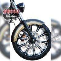 Klock Werks - Klock Werks Tire Hugger Series Front Fender for 16in./17in./18in./19in. Wheel - Outrider Cut - KW05-01-0339 - Image 2
