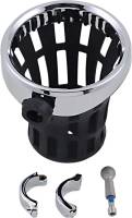 Ciro - Ciro Big Ass Drink Holder with Aluminium Clamp for 1-1/4in. Round Bar - Chrome - 50814 - Image 1