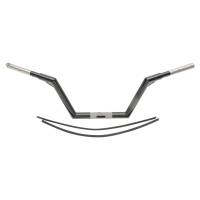 Trask Performance - Trask Performance 1-1/4in. V-Line 2+ Handlebar - Black - TM-20205BK - Image 1