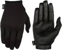 Thrashin Supply Company - Thrashin Supply Company Stealth Leather Palm Gloves - SLG-01-008 - Black - Small - Image 2