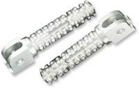 PSR - PSR SBK Pegs for OEM Footrest - Rider - Silver - 03-01200-21 - Image 1