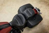 Mustang - Mustang Standard Touring Passenger Seat with Backrest - Black - 79331 - Image 2