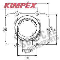 Kimpex - Kimpex Carburetor Mounting Flange - 07-102-04 - Image 2