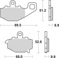 SBS - SBS LS Sintered Brake Pads - 687LS - Image 2