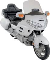 Memphis Shades - Memphis Shades Gold Wing Windshield with Vent Hole - Tall - Solar - MEP4889 - Image 2